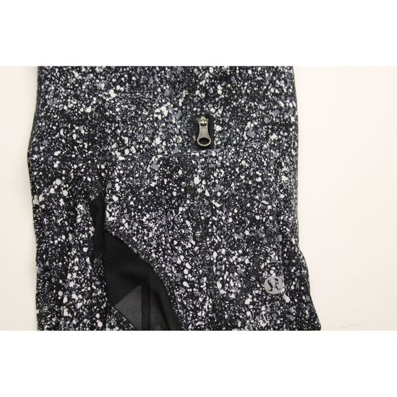 Lululemon Women's Inspire Tight II Power Luxtreme Suited Jacquard Black White 4 - Picture 7 of 12